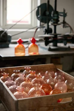 GRANIT Skruf Vas 12x13,2cm Orange- Vaser