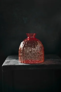 GRANIT Skruf Vas 12x13,2cm Orange- Vaser