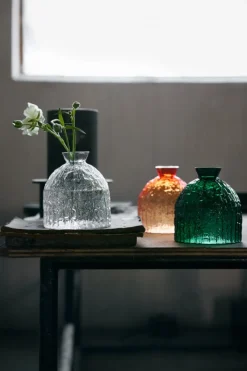 GRANIT Skruf Vas 12x13,2cm Orange- Vaser