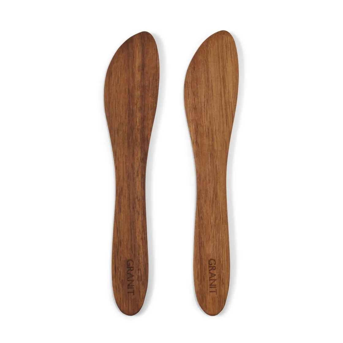 GRANIT Smörkniv Akacia 17cm 2-p- Dukning|Köksredskap
