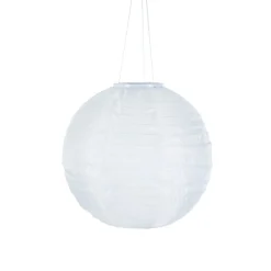 GRANIT Solcellspendel Boll 25cm Vit- Utebelysning