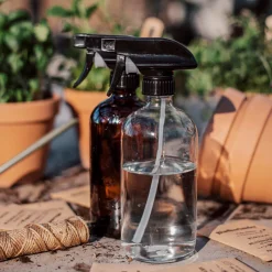 GRANIT Sprayflaska Glas 0,5L Brun- Växt- & Odlingstillbehör|Städ & Disk