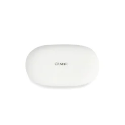 GRANIT Sudd Oval Vit- Skrivbordstillbehör