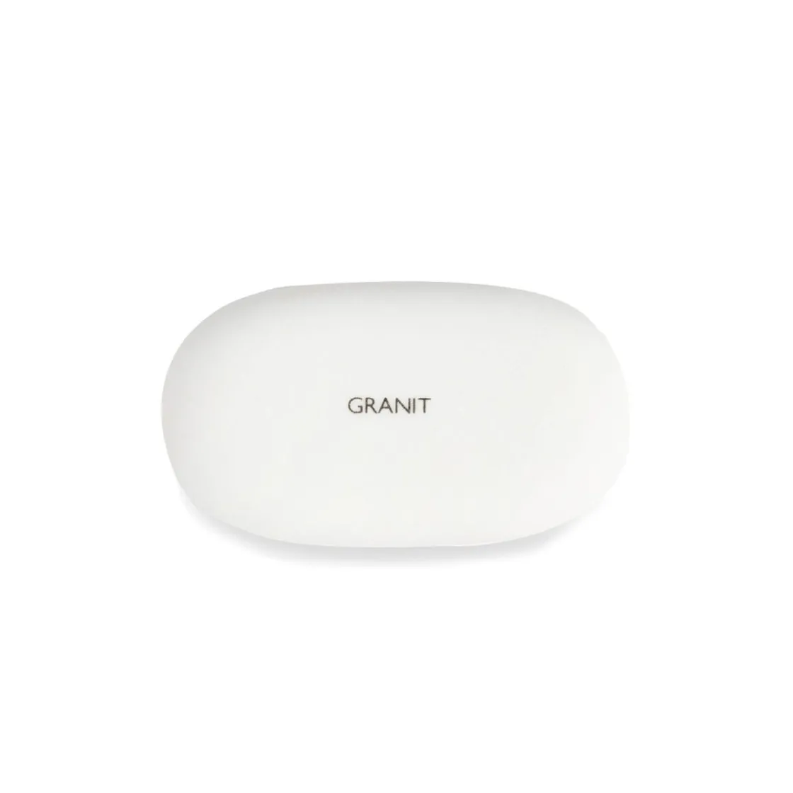 GRANIT Sudd Oval Vit- Skrivbordstillbehör