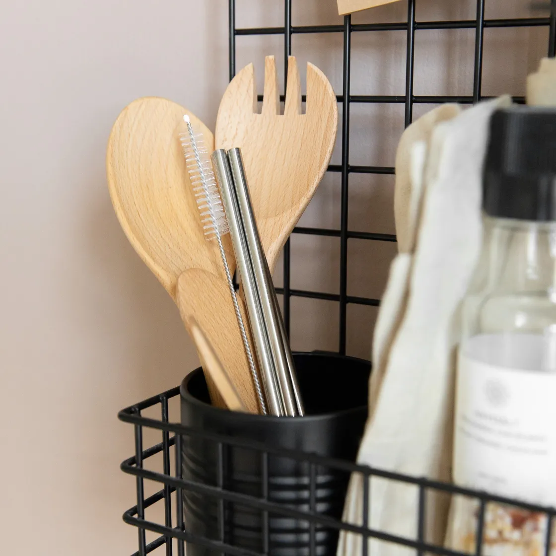 GRANIT Sugrör Rostfritt Stål 4-p- Dukning|Köksredskap