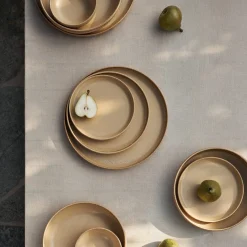 GRANIT Tallrik Bruno Stengods 28cm Ljus Ockra- Porslin