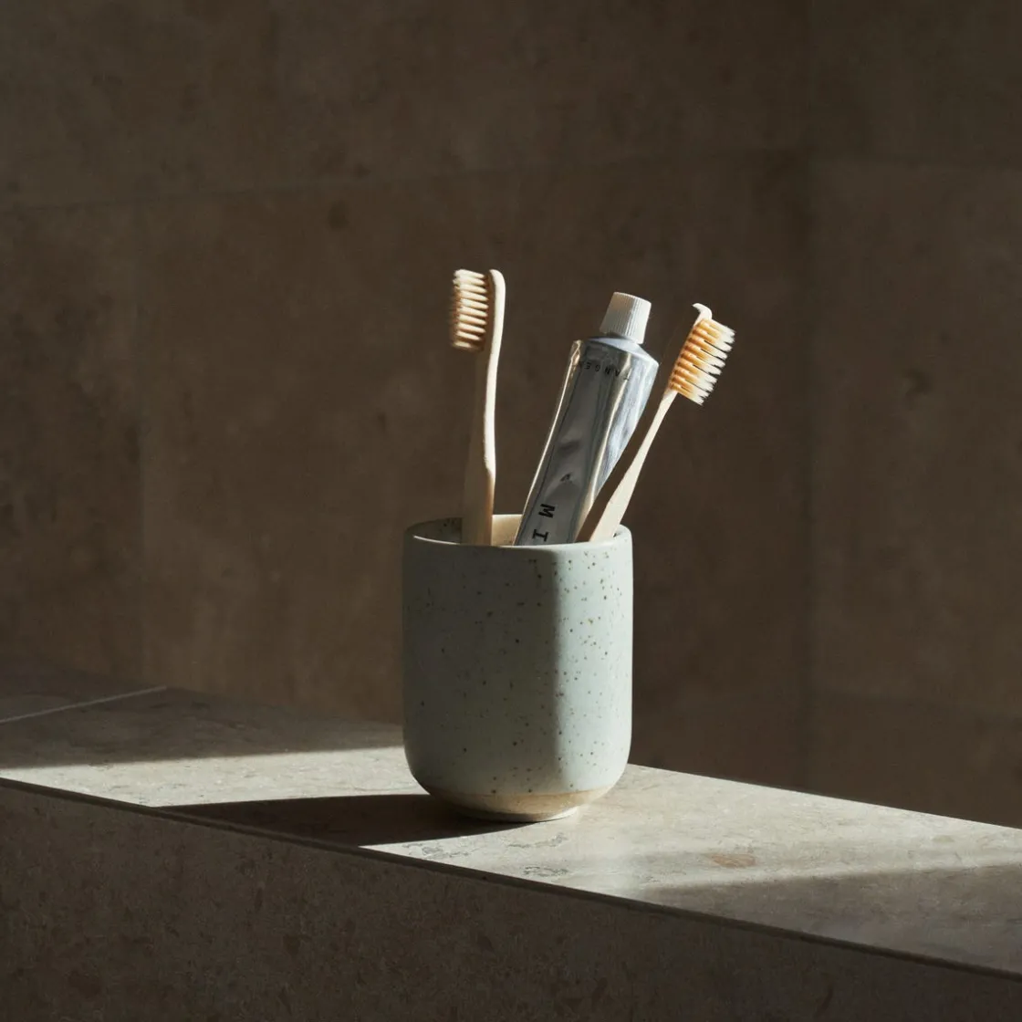 GRANIT Tandborste Bambu- Badrumstillbehör