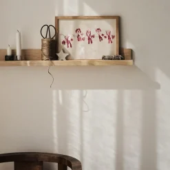 GRANIT Tavellist Trä 70cm- Sovrumsmöbler & Tillbehör|Hallmöbler & Förvaring