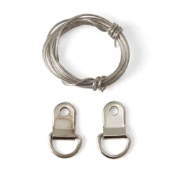 GRANIT Taveltråd 1m + D-ring + Skruv- Ramar