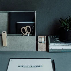 GRANIT Tejphållare Trä- Skrivbordstillbehör