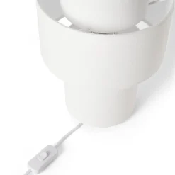 GRANIT Textillampa Ave 22x30,5cm Vit- Lampor