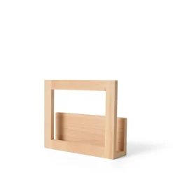 GRANIT Tidningsställ Trä 22x18cm- Skrivbordsförvaring|Häng- & Väggförvaring