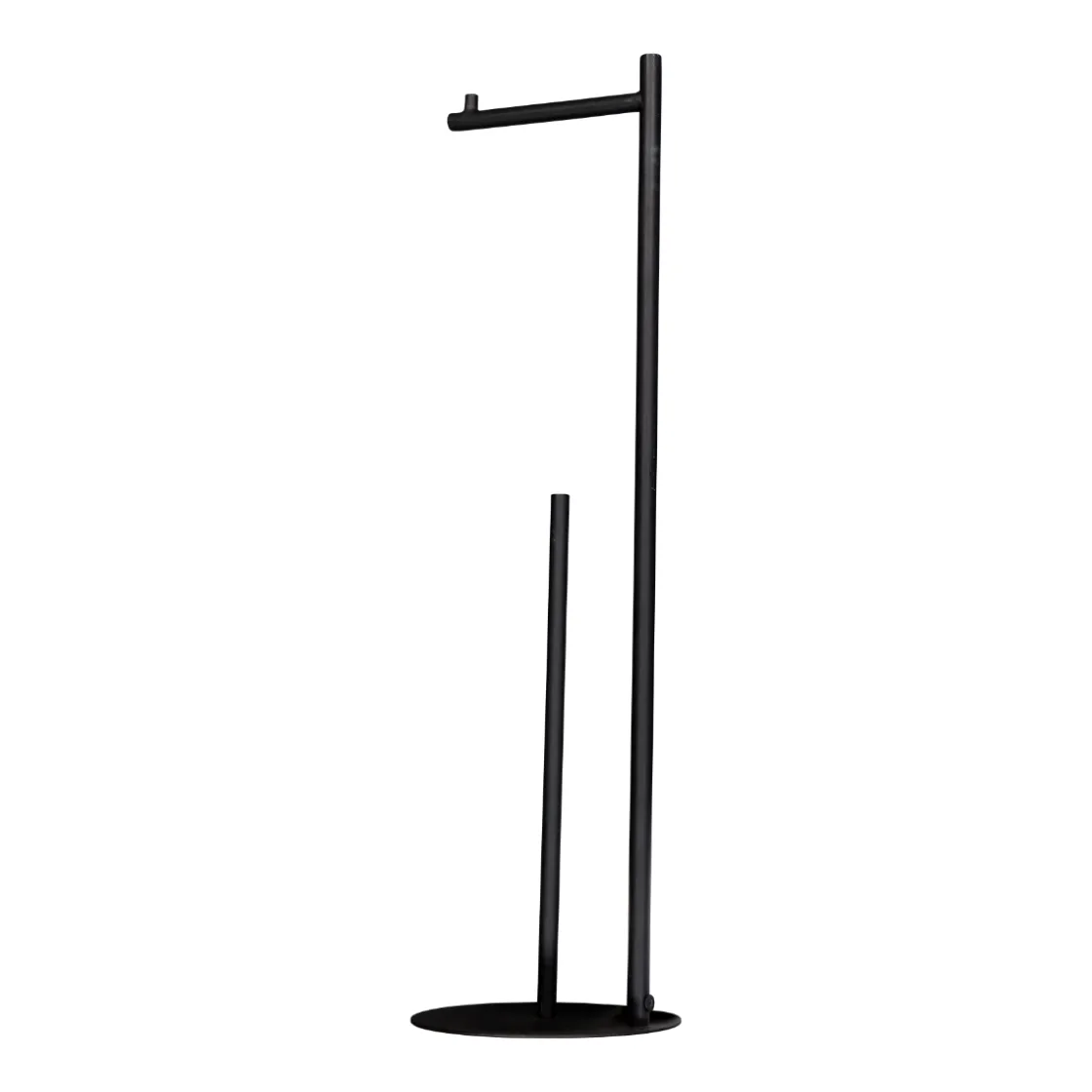 GRANIT Toalettpappershållare Stående Svart- Badrumstillbehör