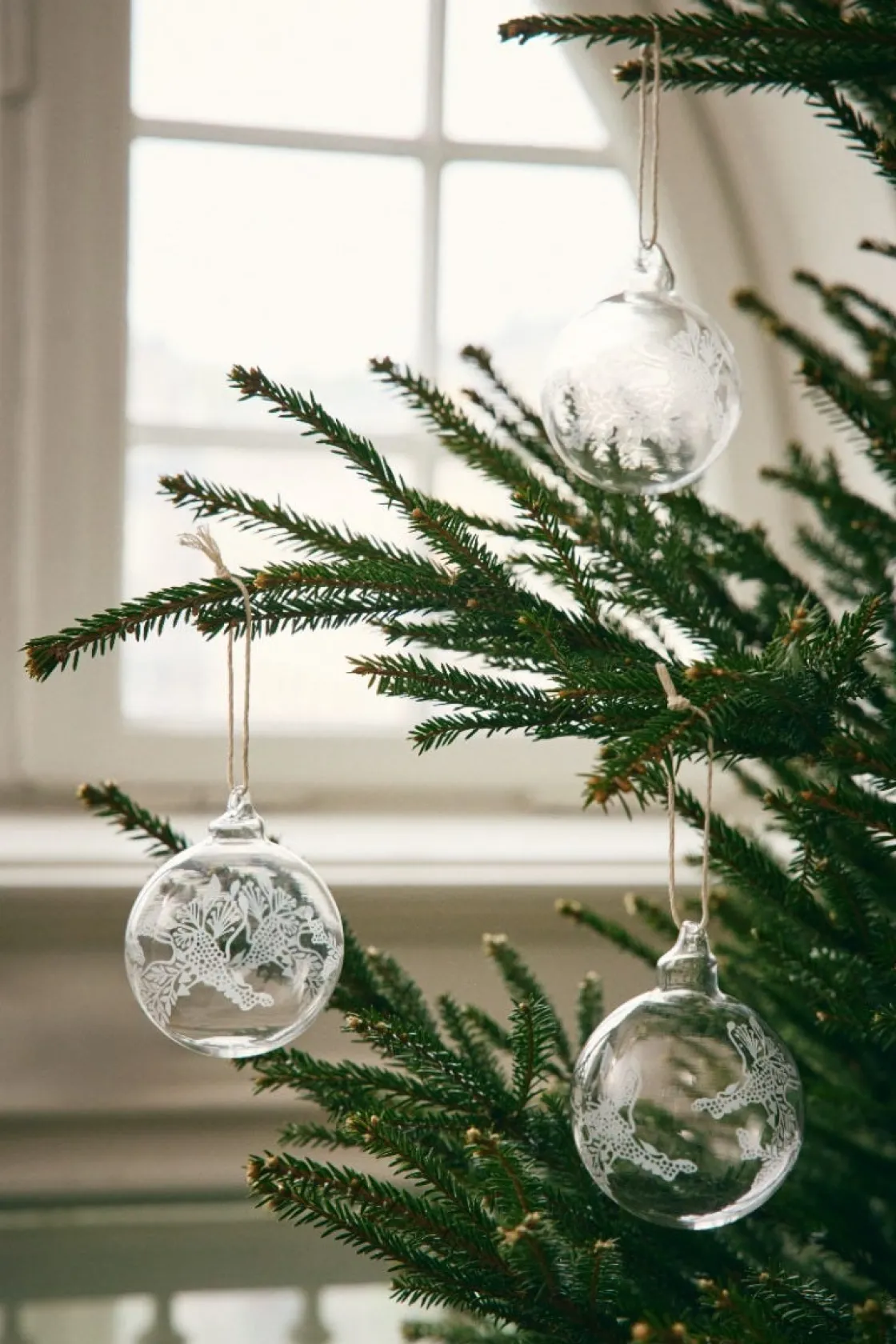 GRANIT Toshiyuki Fukuda Juldekoration 2-p Glas- Allt Till Julgranen|Juldekorationer