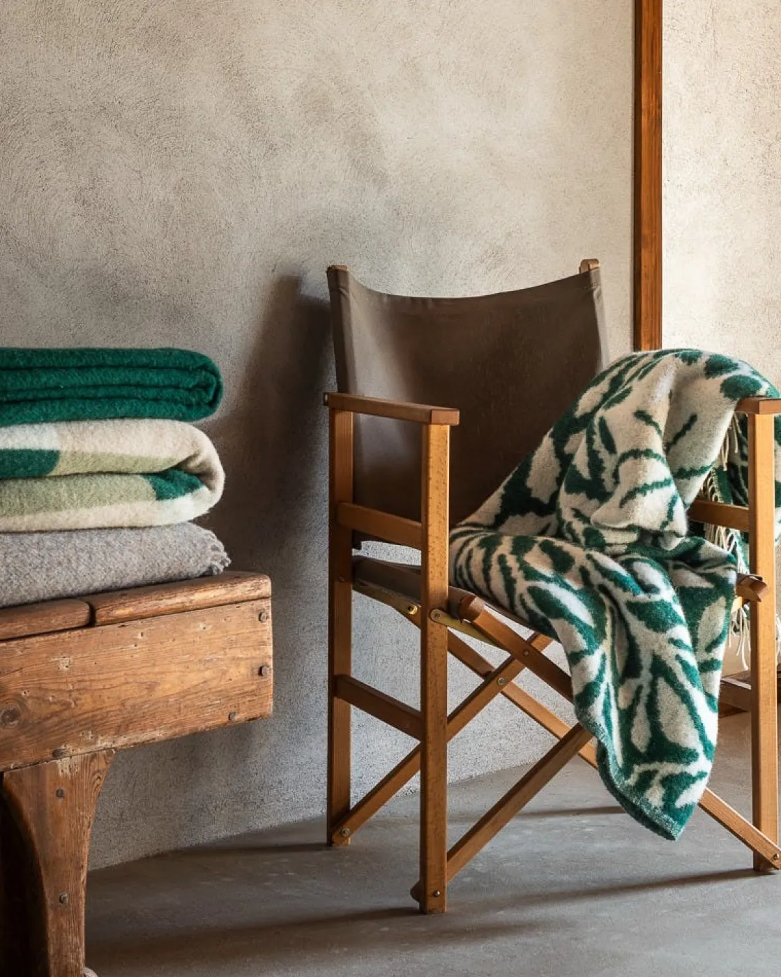 GRANIT Toshiyuki Fukuda Ullpläd 130x200cm- Plädar