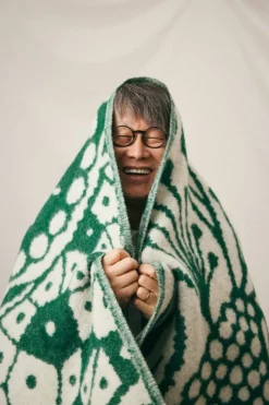 GRANIT Toshiyuki Fukuda Ullpläd 130x200cm- Plädar