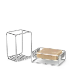 GRANIT Tvålfat Steel 11x8cm- Badrumstillbehör|Tvål & Dofter