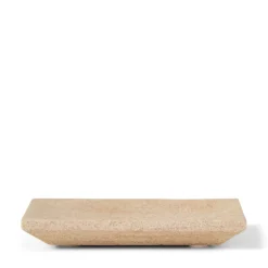 GRANIT Tvålfat 9x12cm Marmor Sand- Badrumstillbehör|Tvål & Dofter