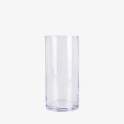 GRANIT Vas Glas Cylinder 25x12cm- Vaser|Juldekorationer