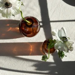 GRANIT Vas Stickling Hög 12x5,7cm Amber- Vaser|Juldukning