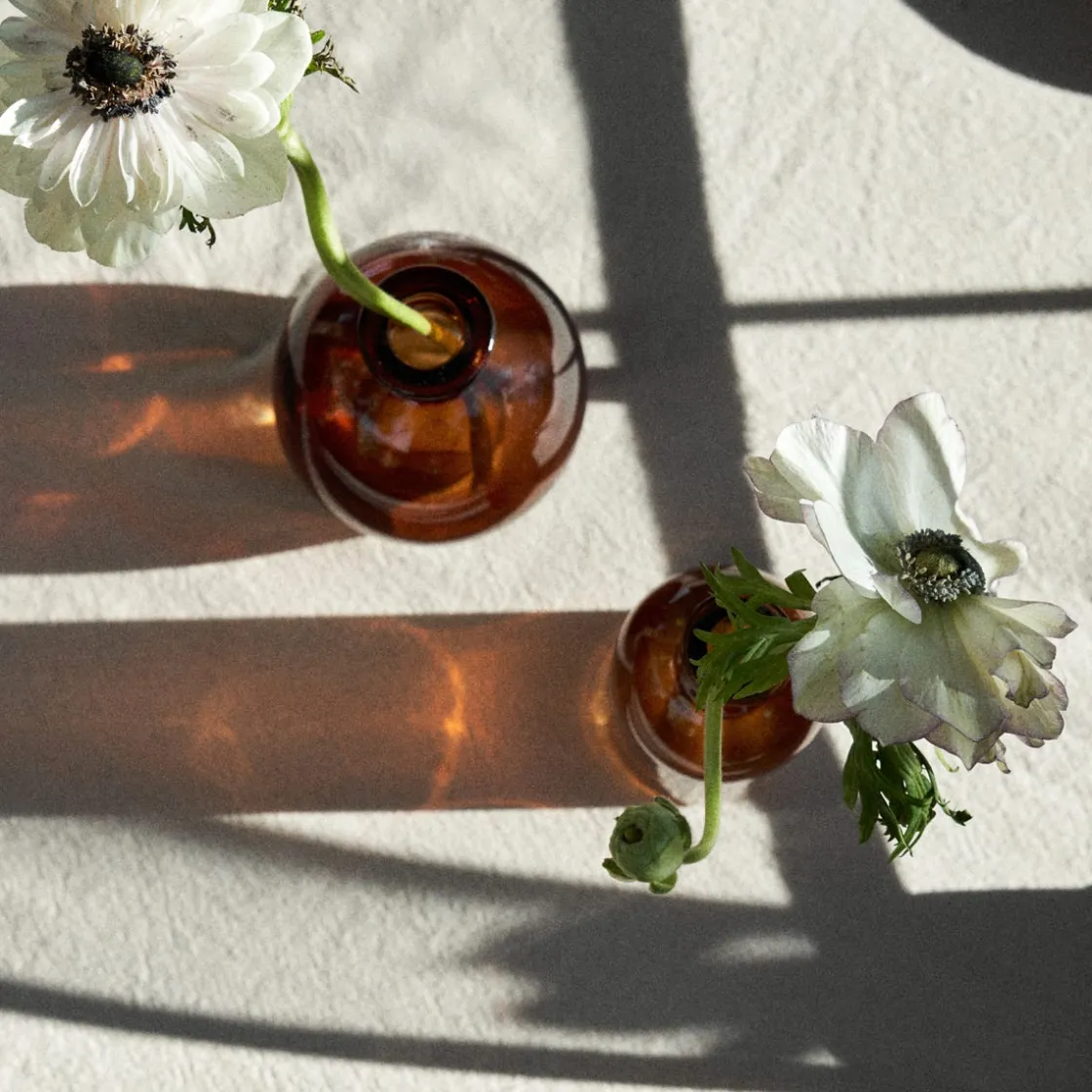 GRANIT Vas Stickling Hög 12x5,7cm Amber- Vaser|Juldukning