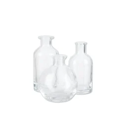 GRANIT Vas Stickling Rund 10x8,8cm Klar- Växt- & Odlingstillbehör|Vaser