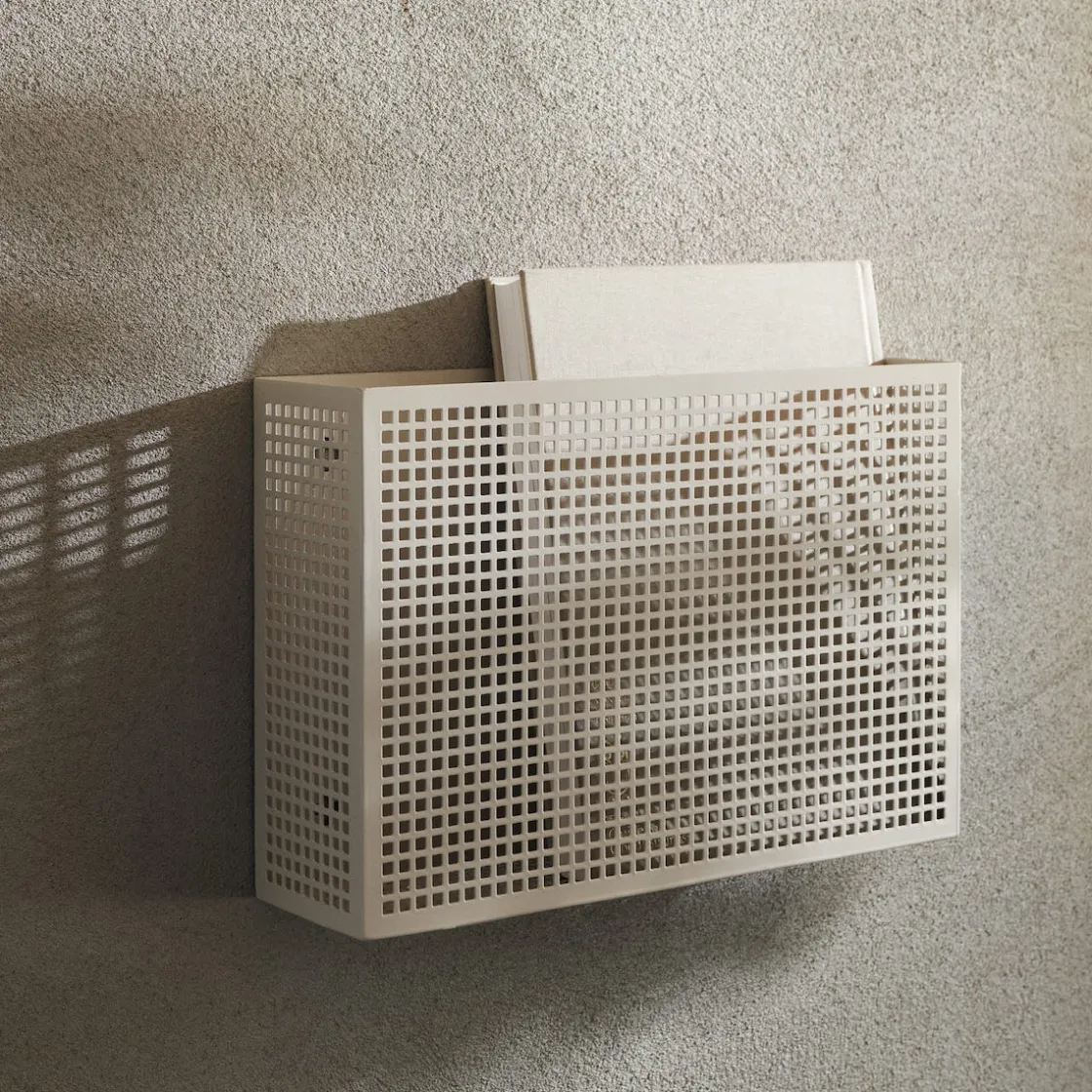 GRANIT Väggfack Mono Mesh 22x33cm Beige- Skrivbordstillbehör|Häng- & Väggförvaring