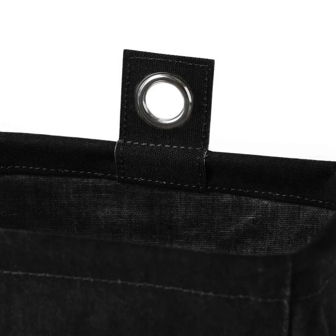 GRANIT Väggkorg Hopvikbar Svart 15x20cm- Korgar