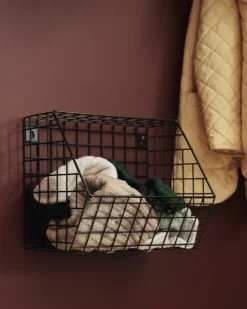 GRANIT Väggkorg Rutnät 22x30cm Svart- Förvaringstavlor Med Tillbehör|Häng- & Väggförvaring