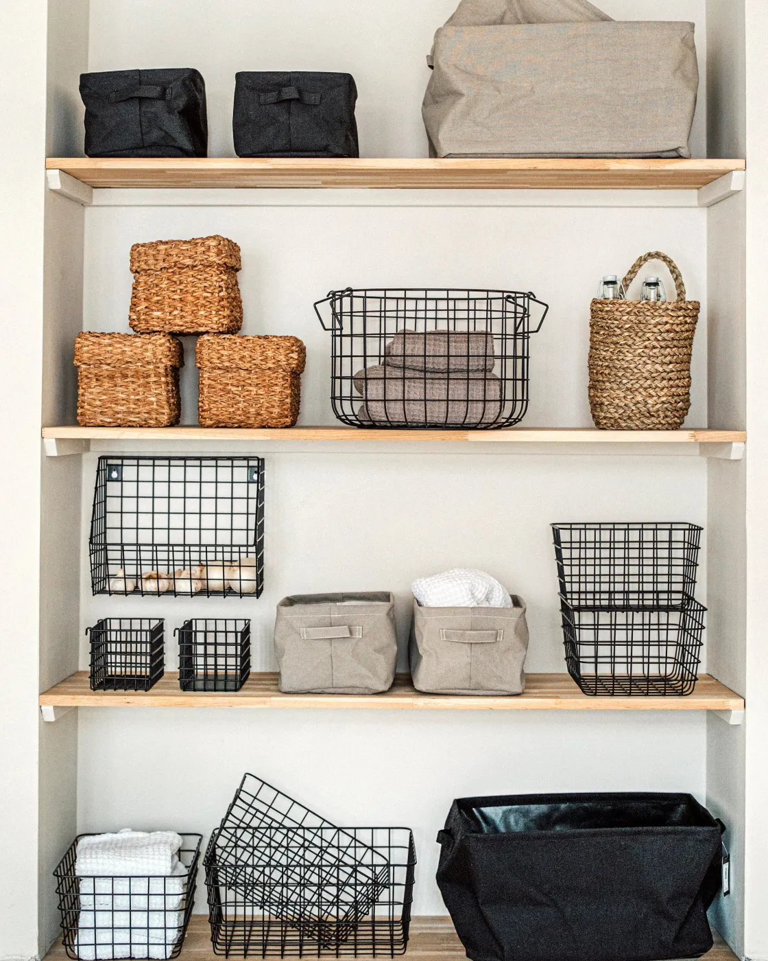 GRANIT Väggkorg Rutnät 22x30cm Svart- Förvaringstavlor Med Tillbehör|Häng- & Väggförvaring